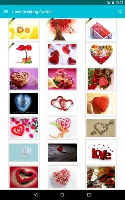 Love Greeting Cards! android App screenshot 0